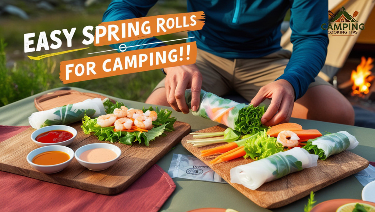 How to Make Fresh Spring Rolls While Camping