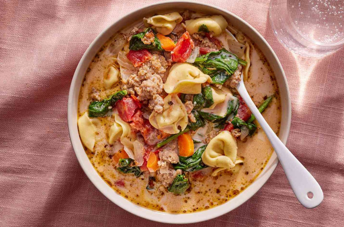 Tortellini Soup with Sausage Recipes