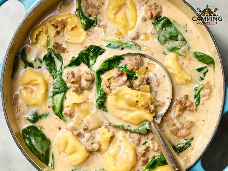 Tortellini Soup with Sausage